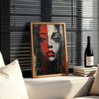 „STILLER SCHATTEN“ - Zwischen Licht und Dunkel - Leinwand