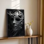 „VOID VEIL“ – Was bleibt, wenn nichts mehr bleibt - Gerahmtes Poster