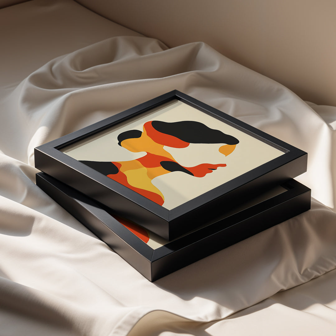 „SHE SHAPES“ – In Farbe geformt - Poster