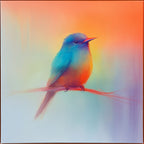 LEICHTIGKEIT DES MORGENS – Die pastellene Bühne - Leinwand
