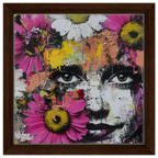 Alivia-Arts BLÜTENBLICK – Farbenfroh voller Leben - Gerahmte Leinwand