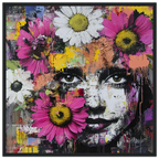 Alivia-Arts BLÜTENBLICK – Farbenfroh voller Leben - Gerahmtes Poster