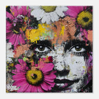 Alivia-Arts BLÜTENBLICK – Farbenfroh voller Leben - Leinwand