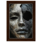 Alivia-Arts BROKEN SILENCE – Die Sprache der Narben - Gerahmte Leinwand