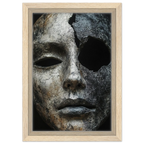 Alivia-Arts BROKEN SILENCE – Die Sprache der Narben - Gerahmte Leinwand