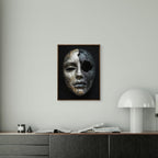 Alivia-Arts BROKEN SILENCE – Die Sprache der Narben - Gerahmtes Poster