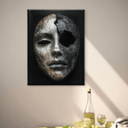 Alivia-Arts BROKEN SILENCE – Die Sprache der Narben - Leinwand