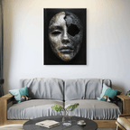 Alivia-Arts BROKEN SILENCE – Die Sprache der Narben - Leinwand