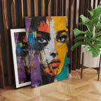 Alivia-Arts COLORSTARE - Blick in Splittern - Leinwand