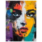 Alivia-Arts COLORSTARE - Blick in Splittern - Poster