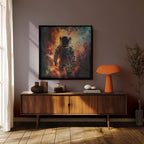 Alivia-Arts COSMIC DRIFTER – Allein im All - Poster