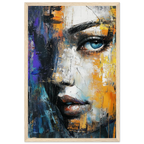 Alivia-Arts ECHO OF EYES - Fragmentierte Schönheit - Gerahmtes Poster