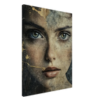 Alivia-Arts FADING ICON – Schönheit in Schichten - Leinwand