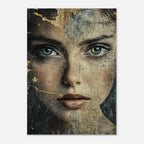 Alivia-Arts FADING ICON – Schönheit in Schichten - Poster