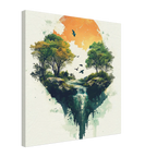 Alivia-Arts FALLENES LICHT – Zwischen Himmel und Erde - Leinwand