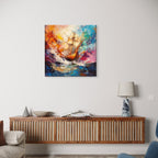 Alivia-Arts FARBEN DER SEE – Segeln durch das Unbekannte - Leinwand