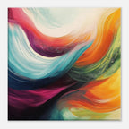 Alivia-Arts FARBHORIZONT – Wellen der Energie in Bewegung - Leinwand