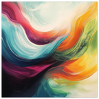 Alivia-Arts FARBHORIZONT – Wellen der Energie in Bewegung - Poster