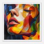 Alivia-Arts FARBSINN - Im Rausch der Empfindung - Gerahmtes Poster