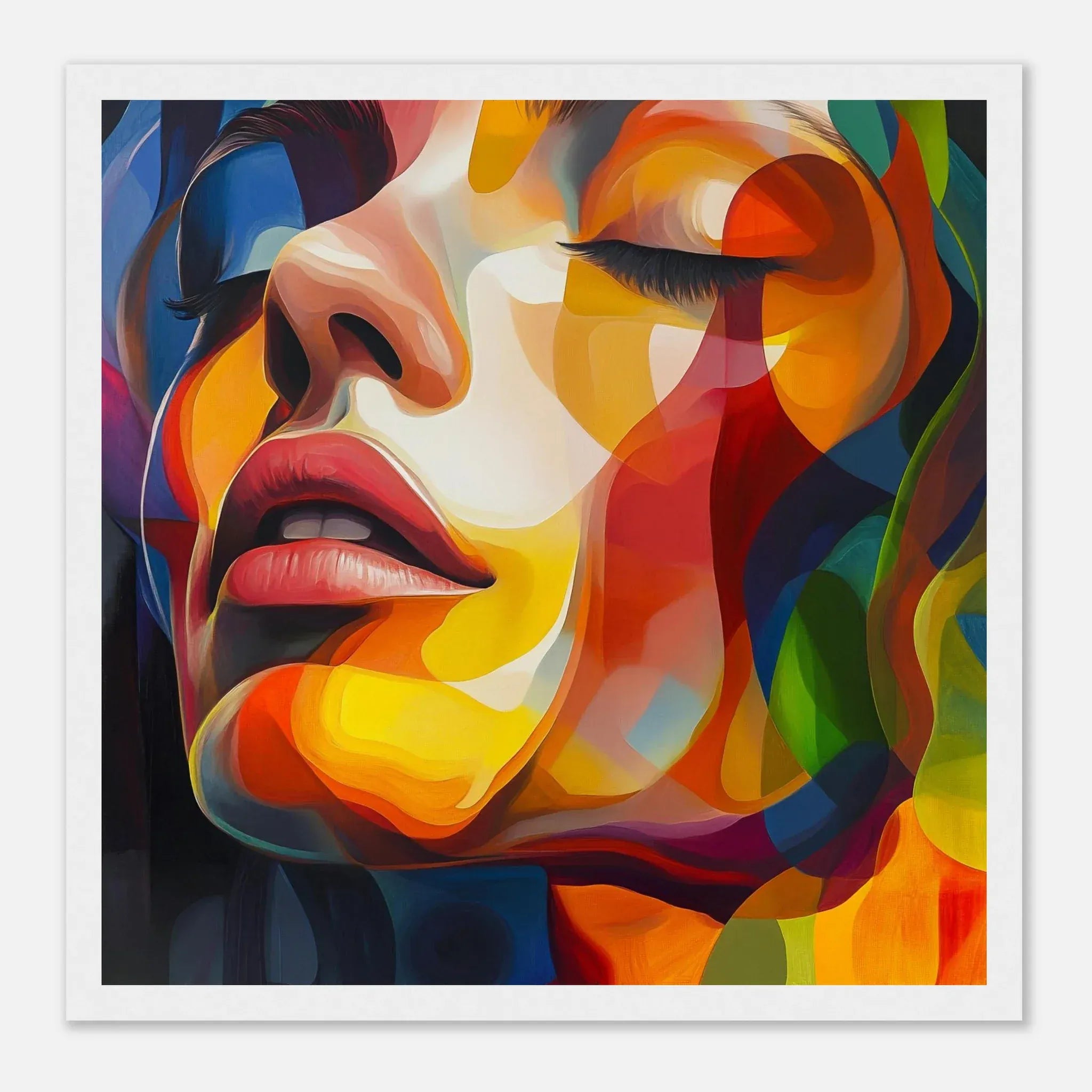 Alivia-Arts FARBSINN - Im Rausch der Empfindung - Gerahmtes Poster