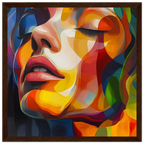 Alivia-Arts FARBSINN - Im Rausch der Empfindung - Gerahmtes Poster