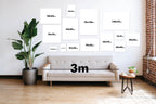 Alivia-Arts FRAGMENT DER STILLE - Abstraktes Frauenportrait - Leinwand