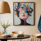 Alivia-Arts GEDANKENGARTEN - Leinwand