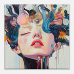 Alivia-Arts GEDANKENGARTEN - Leinwand