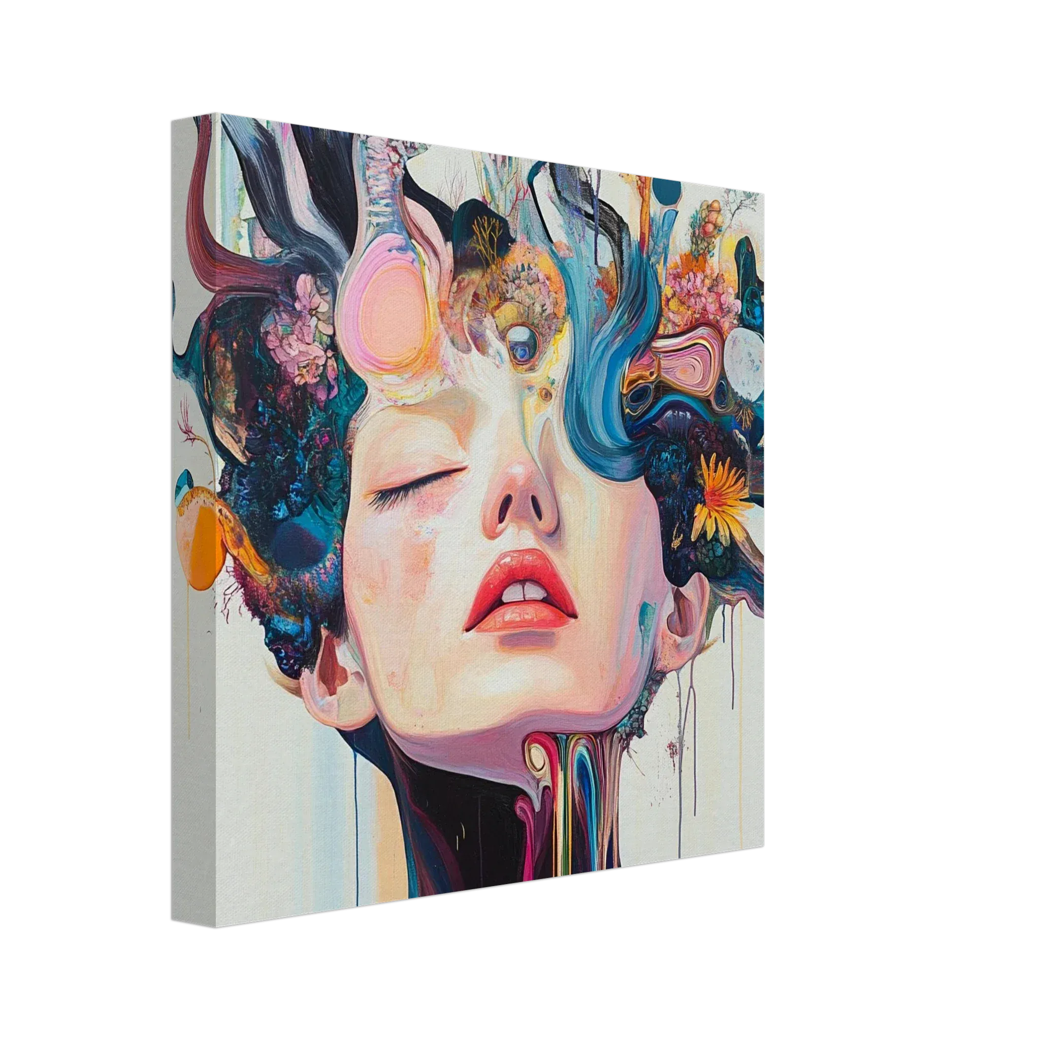 Alivia-Arts GEDANKENGARTEN - Leinwand