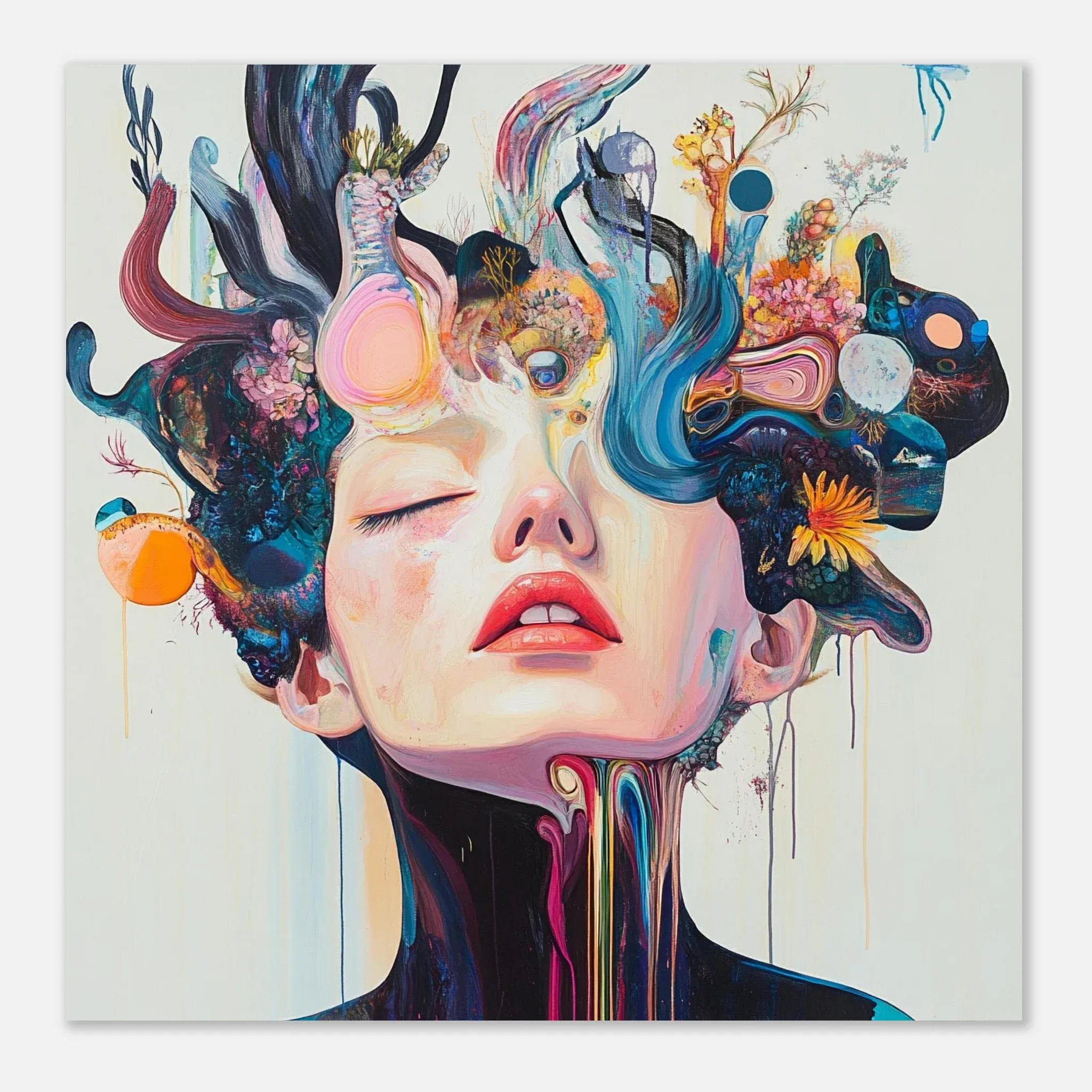 Alivia-Arts GEDANKENGARTEN - Poster