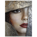 Alivia-Arts GOLDEN GAZE – Blick durch die Zeit - Poster