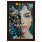 Alivia-Arts IN PIECES – Schönheit im Zerfall - Gerahmte Leinwand