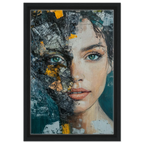 Alivia-Arts IN PIECES – Schönheit im Zerfall - Gerahmte Leinwand