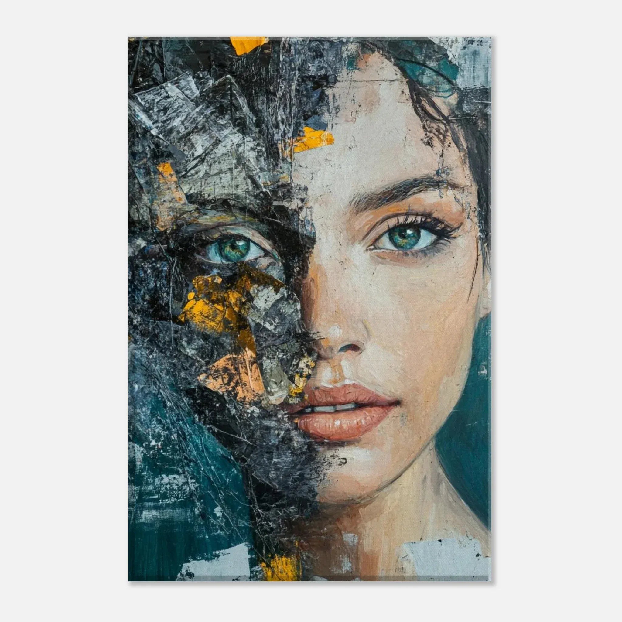 Alivia-Arts IN PIECES – Schönheit im Zerfall - Leinwand