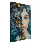 Alivia-Arts IN PIECES – Schönheit im Zerfall - Leinwand