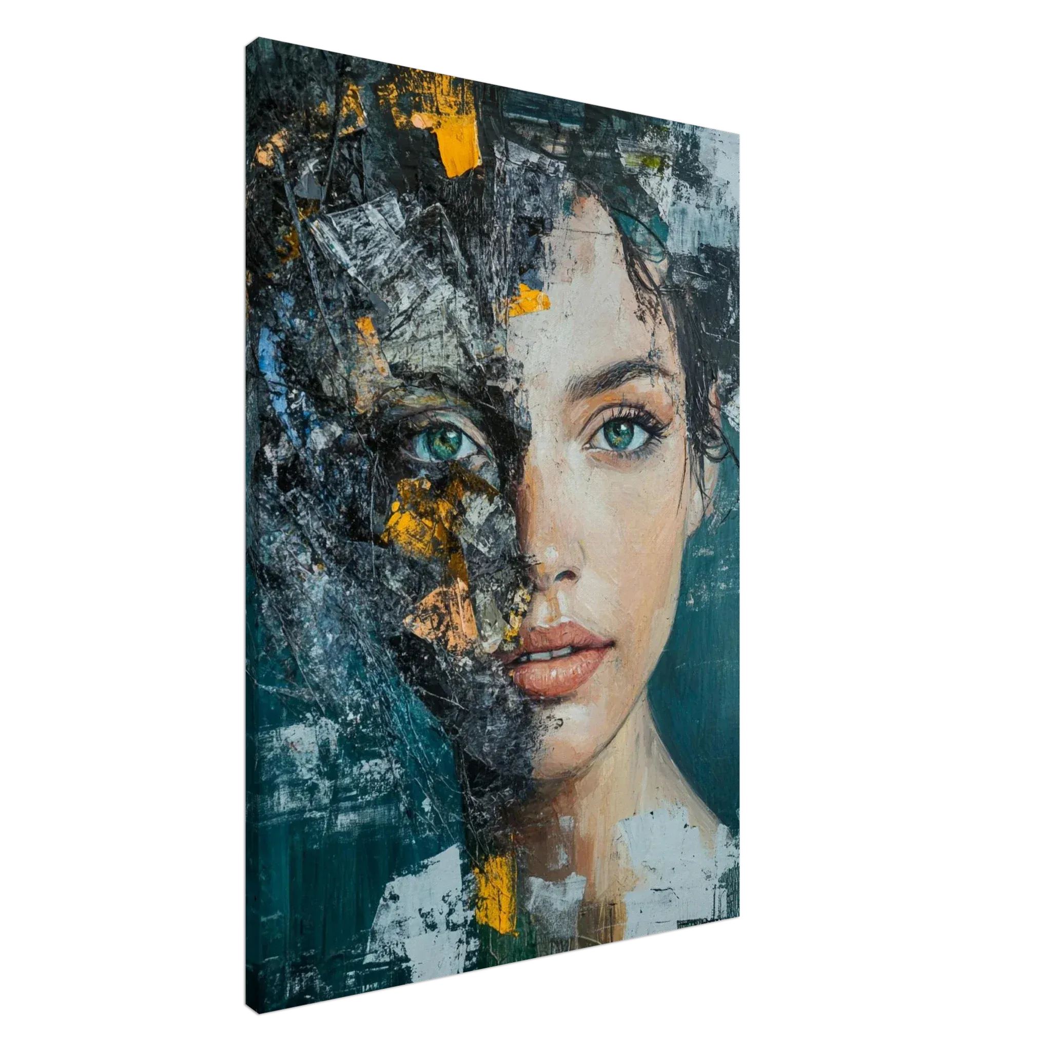 Alivia-Arts IN PIECES – Schönheit im Zerfall - Leinwand