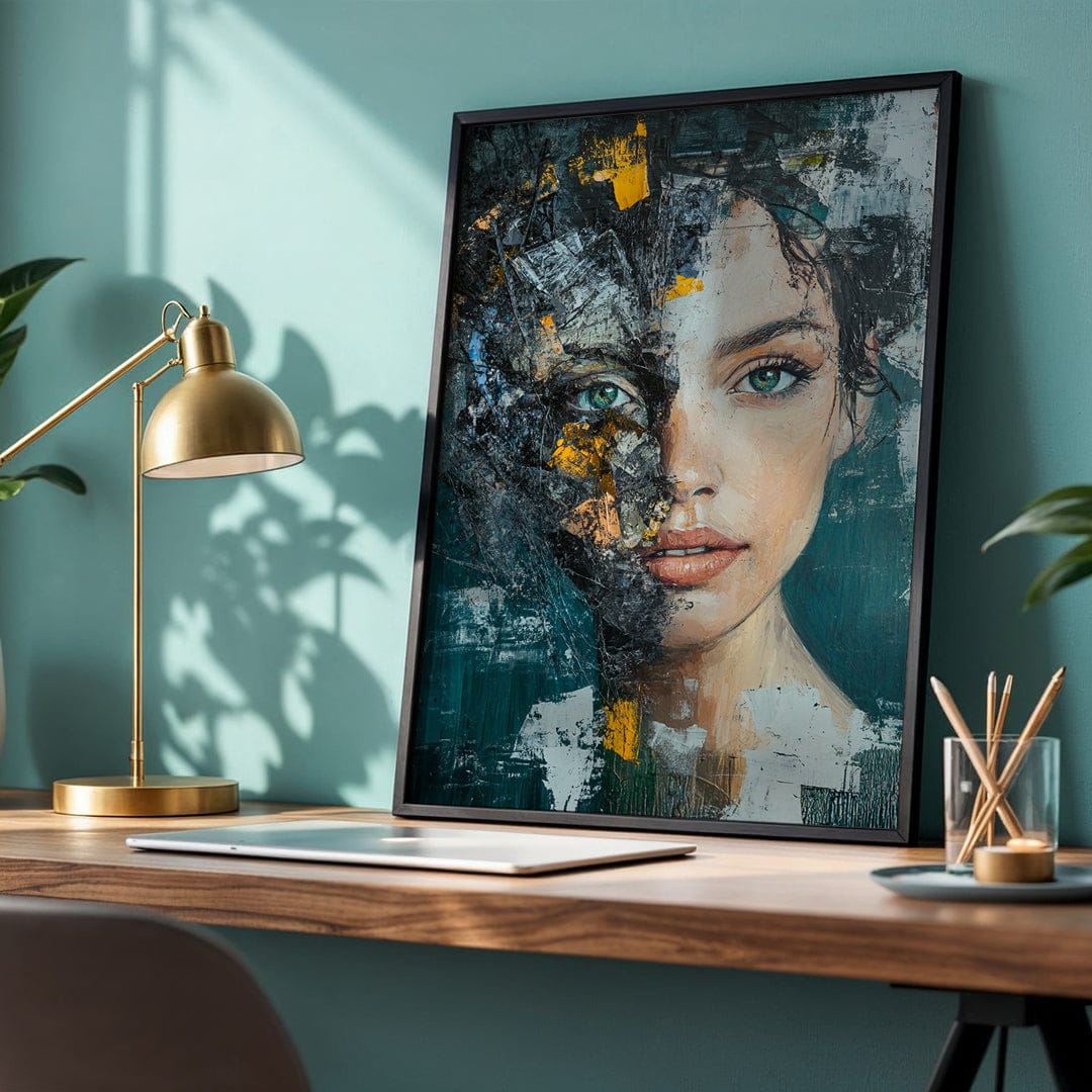 Alivia-Arts IN PIECES – Schönheit im Zerfall - Poster