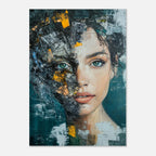 Alivia-Arts IN PIECES – Schönheit im Zerfall - Poster