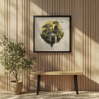 Alivia-Arts ISLE OF STILLNESS – Wo Erde fliegt - Poster