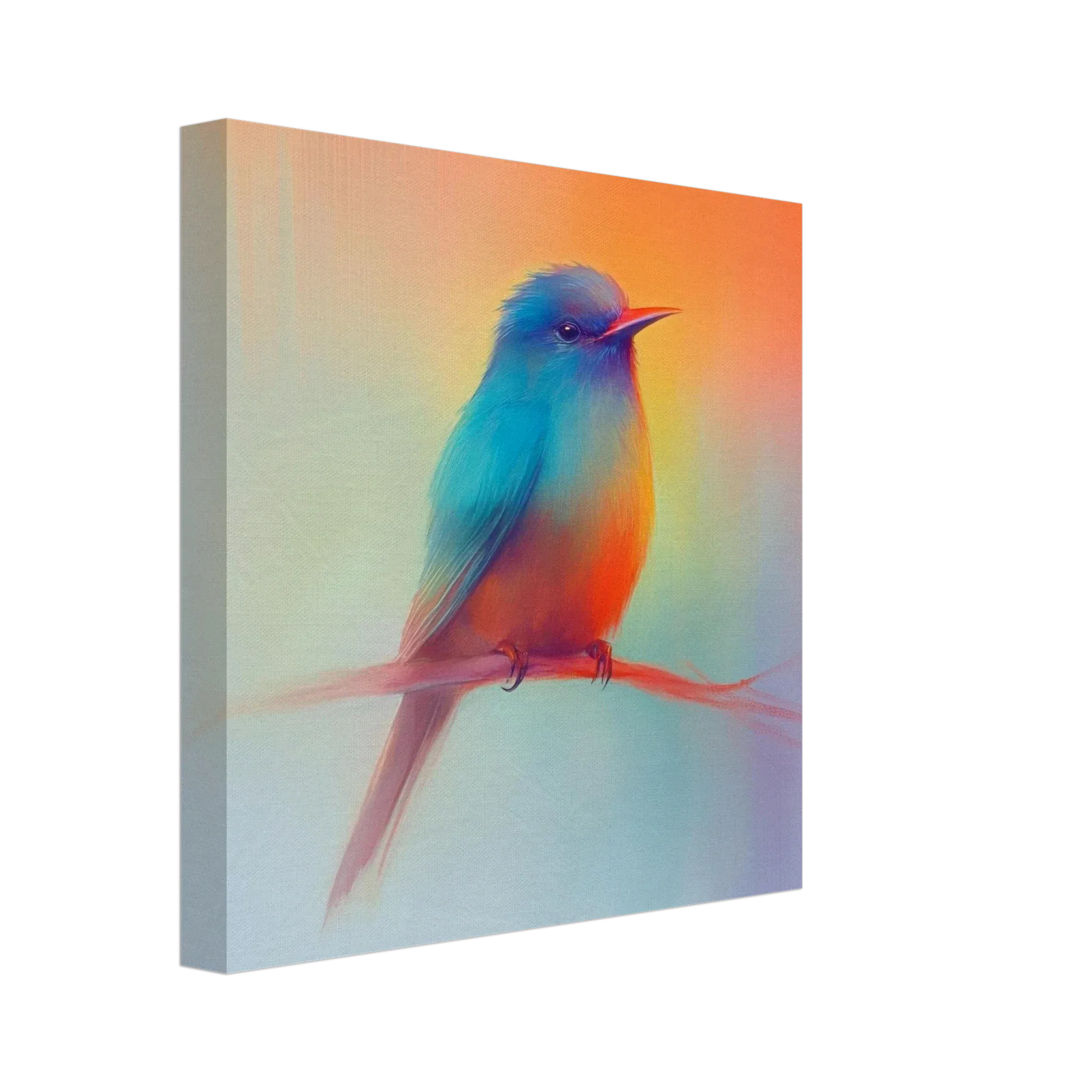 Alivia-Arts LEICHTIGKEIT DES MORGENS – Die pastellene Bühne - Leinwand