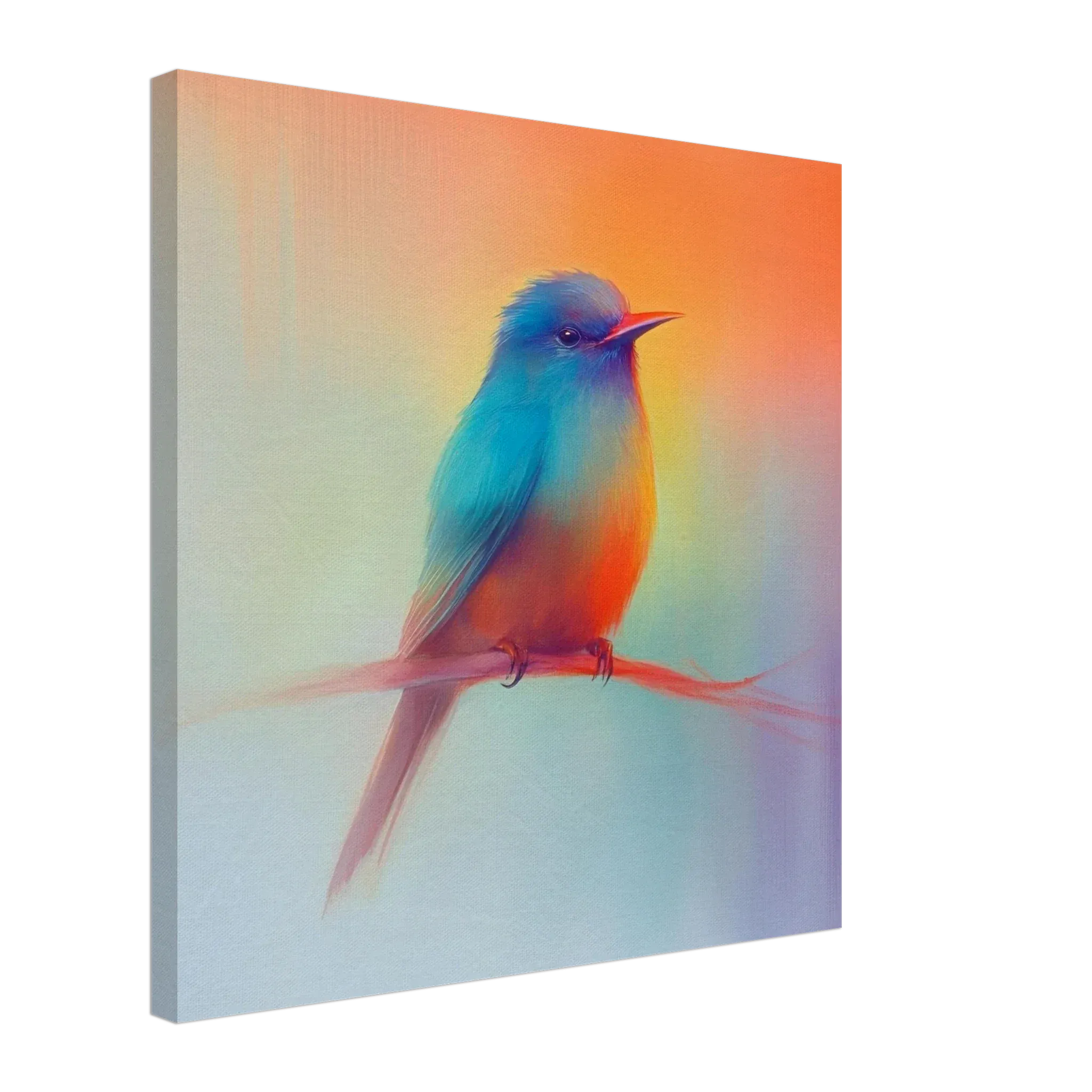 Alivia-Arts LEICHTIGKEIT DES MORGENS – Die pastellene Bühne - Leinwand