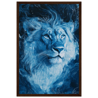 Alivia-Arts LÖWENCHAKRA – Krafttier im Energiefluss - Gerahmtes Poster