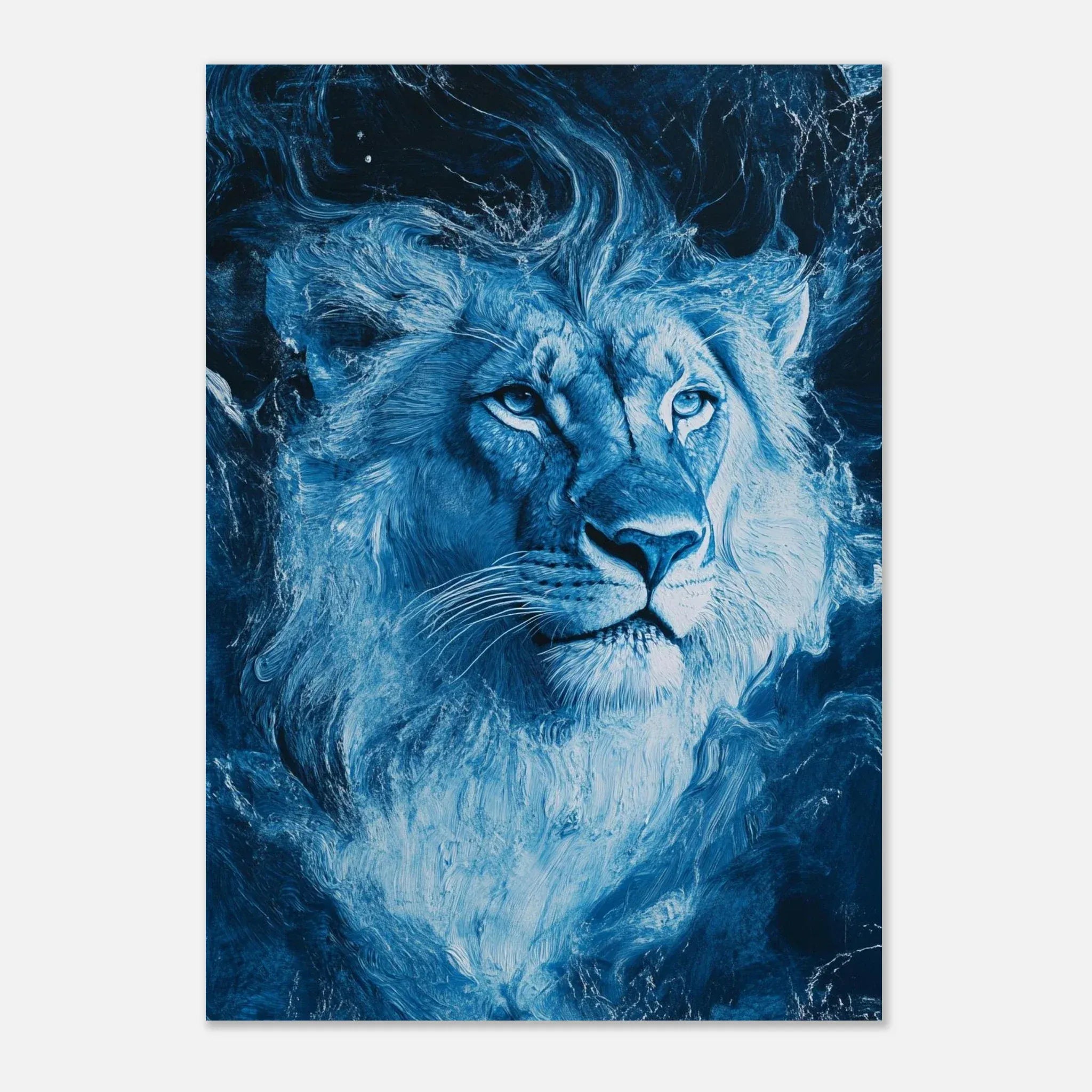 Alivia-Arts LÖWENCHAKRA – Krafttier im Energiefluss - Poster