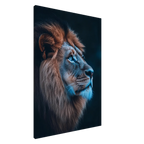 Alivia-Arts MAJESTÄT DES LICHTS – Der Blick eines Löwen - Leinwand