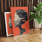 Alivia-Arts MIND WAVES – Stille in Bewegung - Leinwand