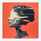 Alivia-Arts MIND WAVES – Stille in Bewegung - Poster