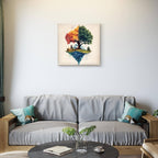 Alivia-Arts SEASONS WITHIN – Der Baum des Wandels - Leinwand