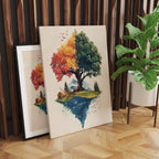 Alivia-Arts SEASONS WITHIN – Der Baum des Wandels - Leinwand