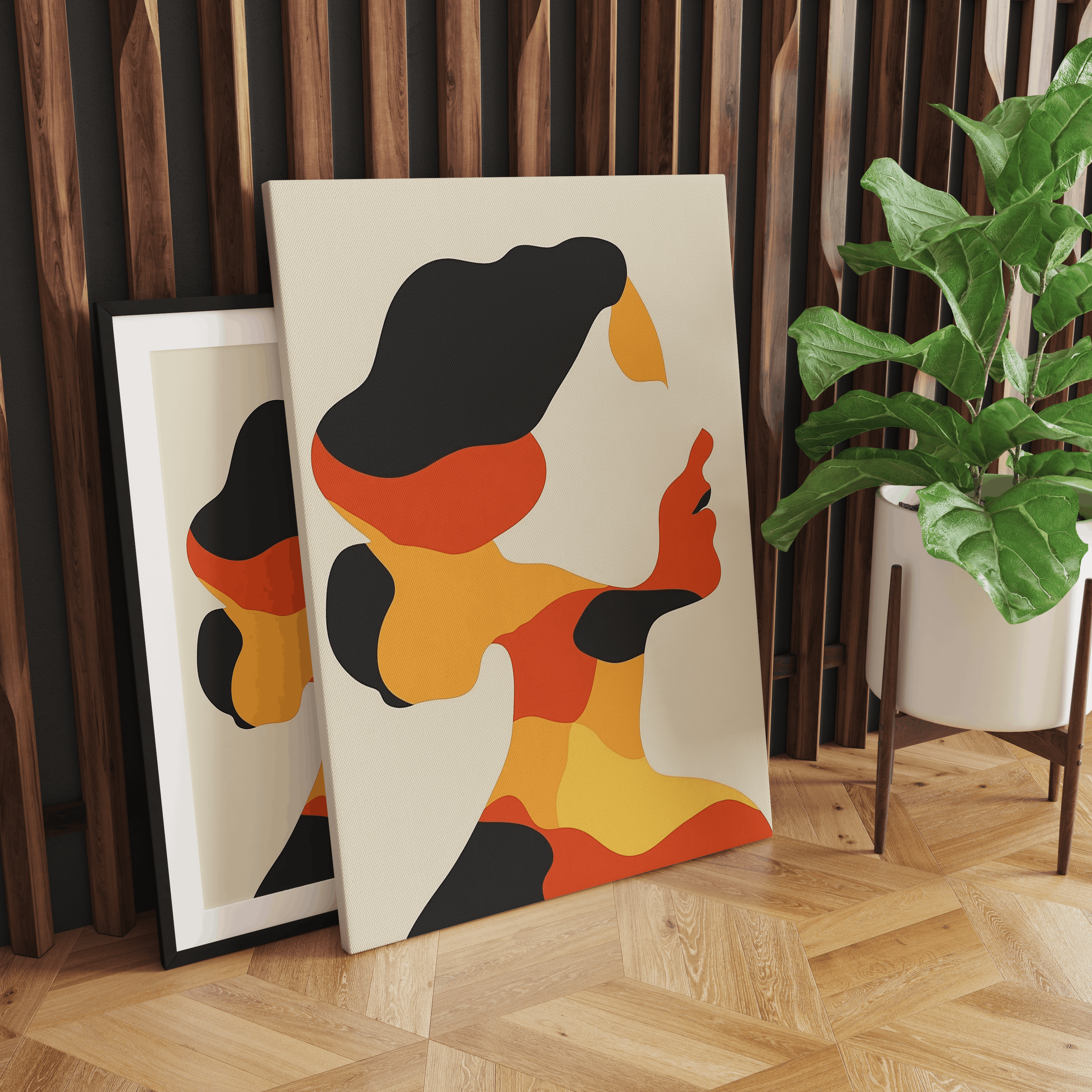 Alivia-Arts SHE SHAPES – In Farbe geformt - Leinwand