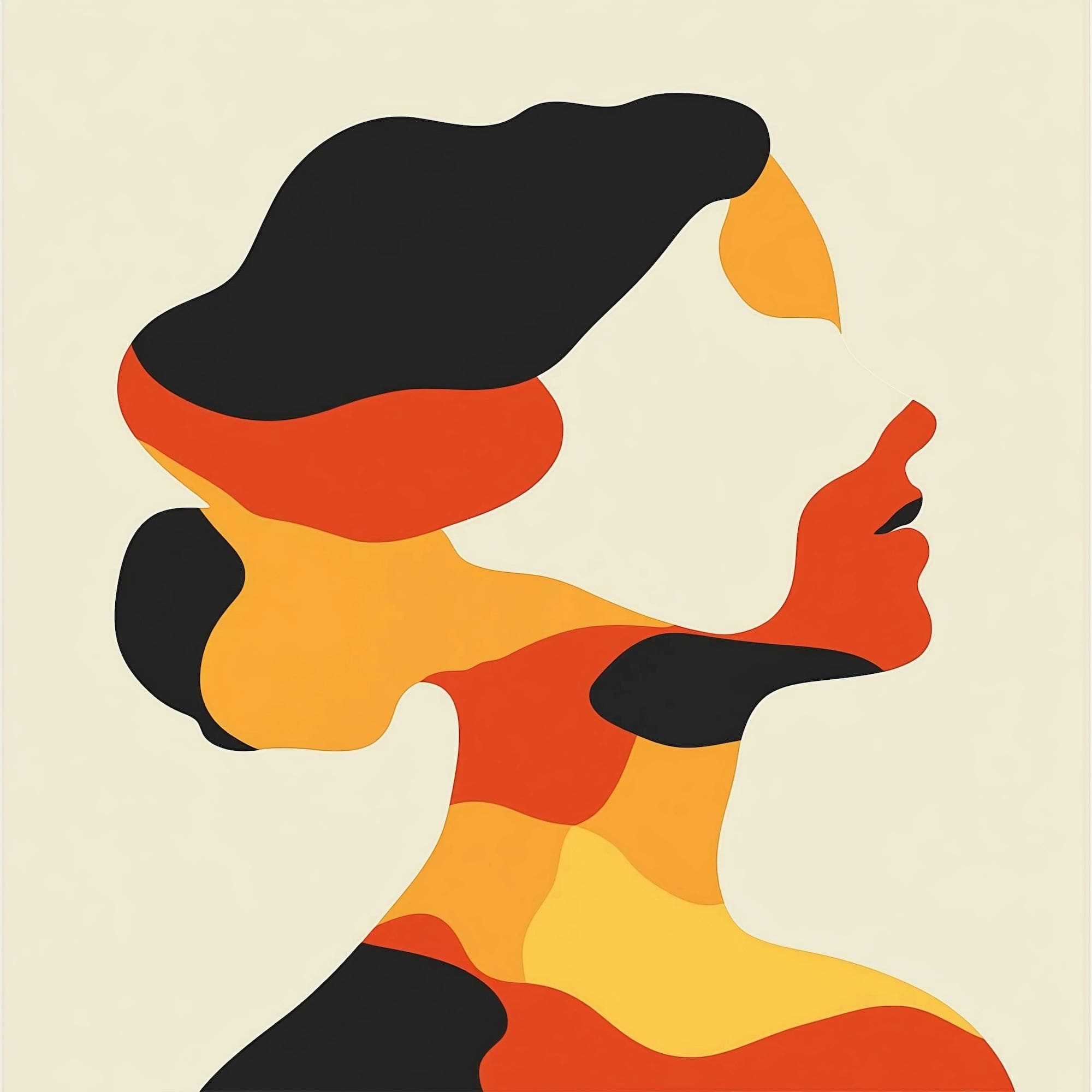 Alivia-Arts SHE SHAPES – In Farbe geformt - Poster